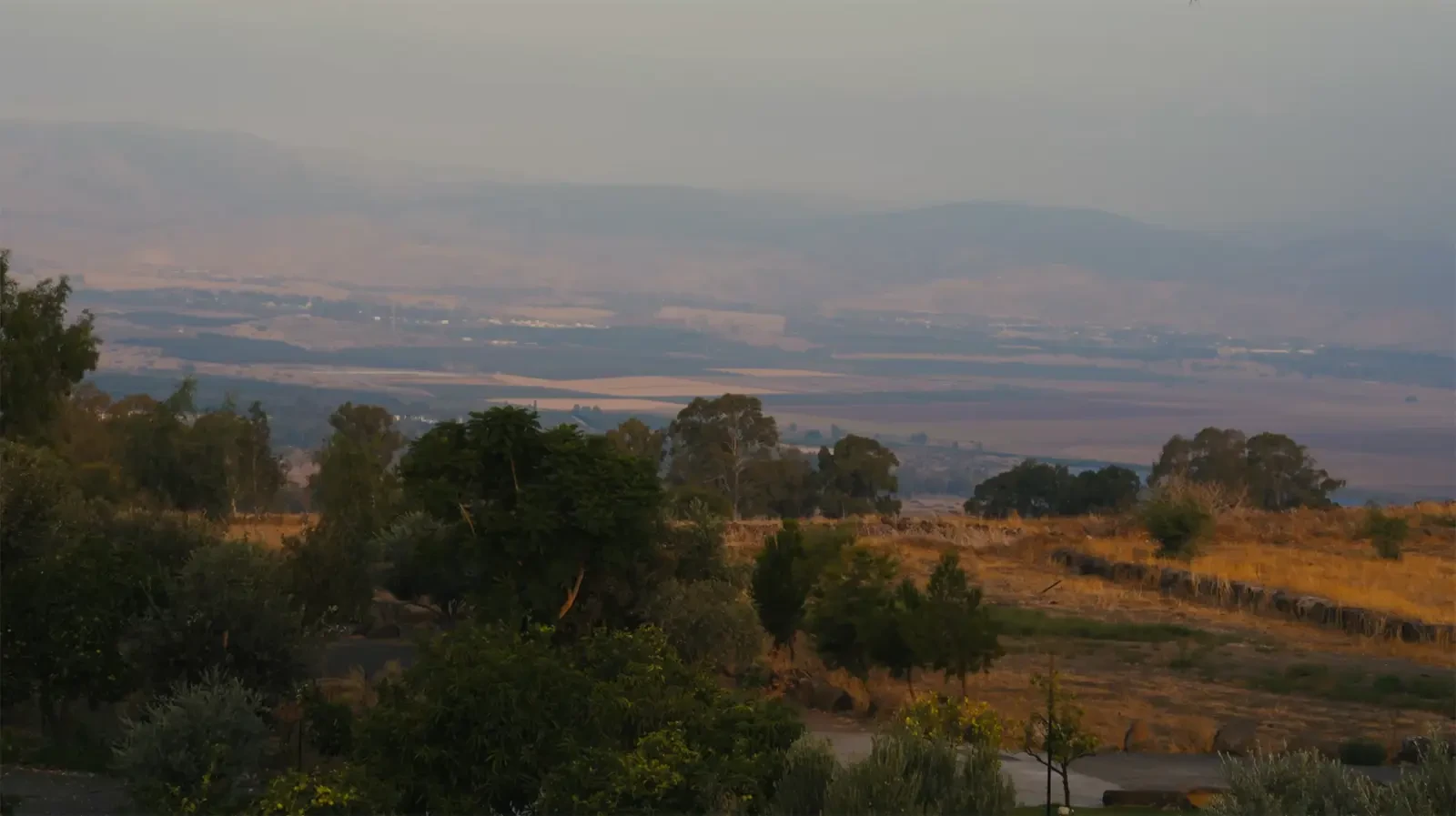 הנוף הנשקף מסביבת מלון פרא ברמת הגולן - צילום מהאתר הרשמי